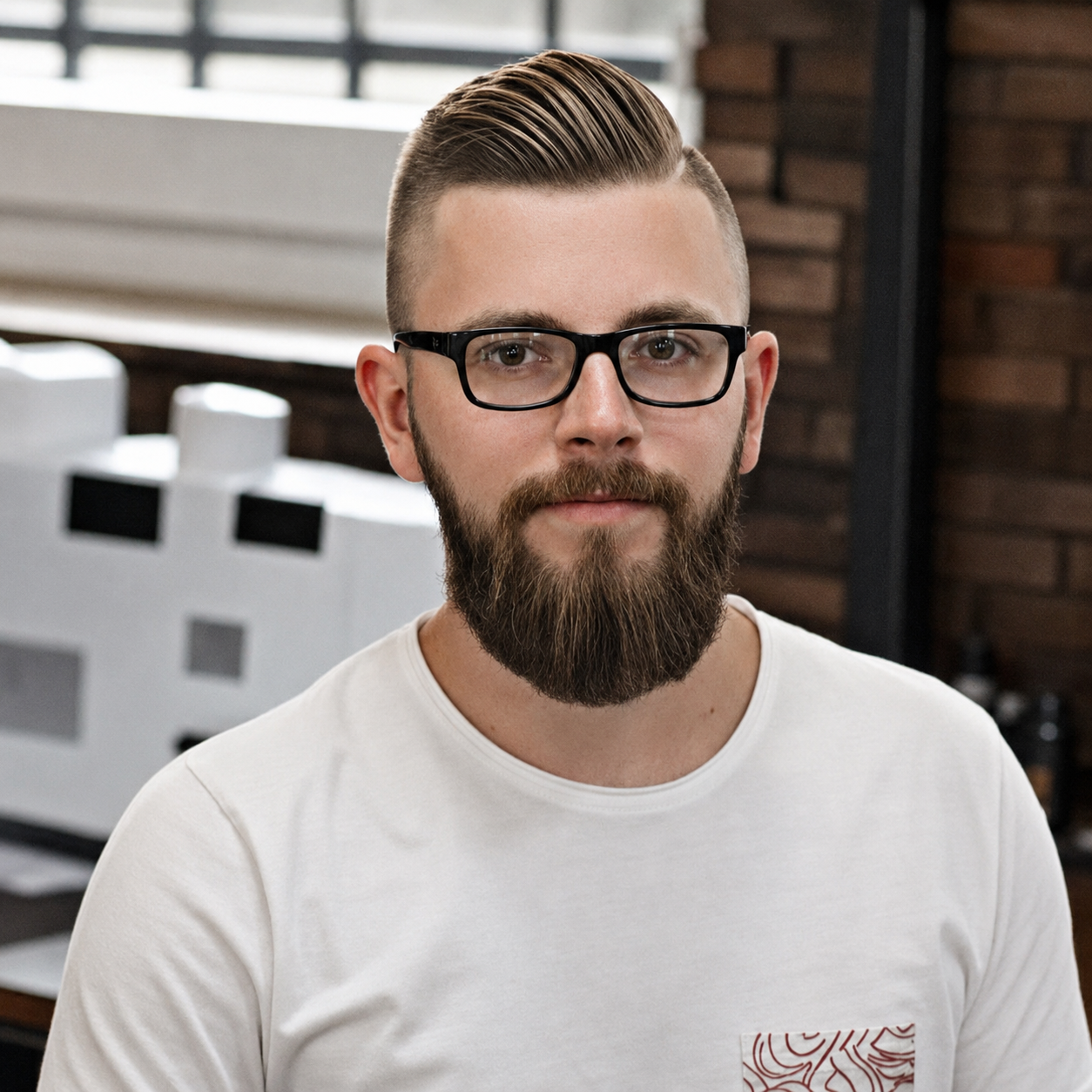 Frisch geschnittener Bart und Haare Paderborn